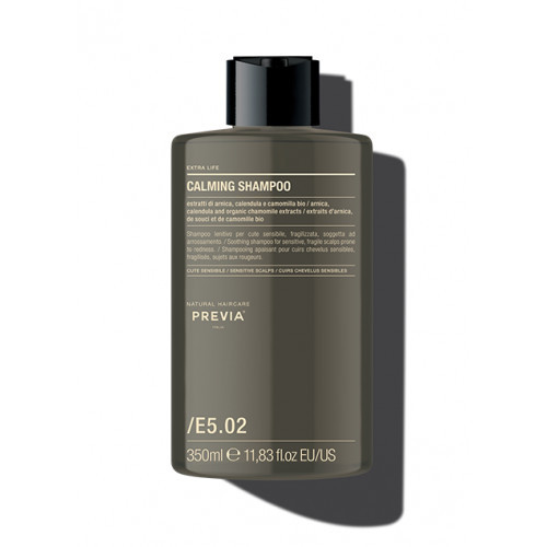 PREVIA Extra Life Calming Shampoo Raminatis šampūnas, 350ml