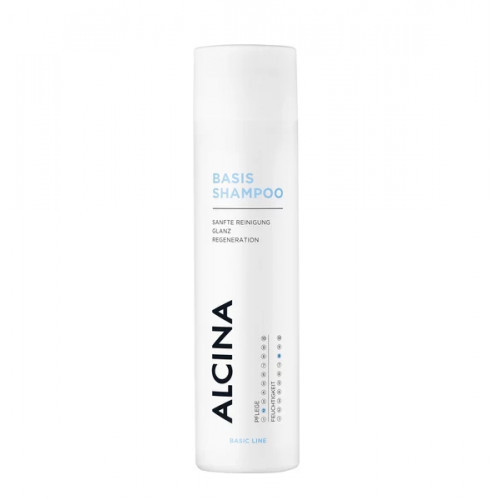 Alcina Base Shampoo Šampūnas visų tipų plaukams, 250ml