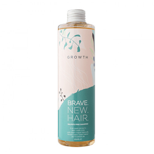Brave New Hair Growth Sulfate-Free Shampoo Šampūnas skatinantis plaukų augimą, 250ml