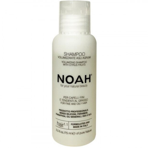 Noah Thickening Shampoo With Citrus Fruits Šampūnas besiriebaluojantiems plaukams, 75ml