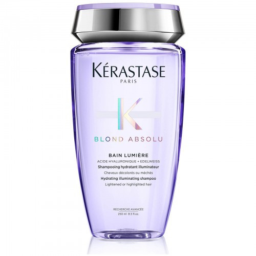 Kérastase Blond Absolu Bain Lumiere Žvilgesio šviesiems plaukams suteikiantis drėkinamasis šampūnas, 250ml