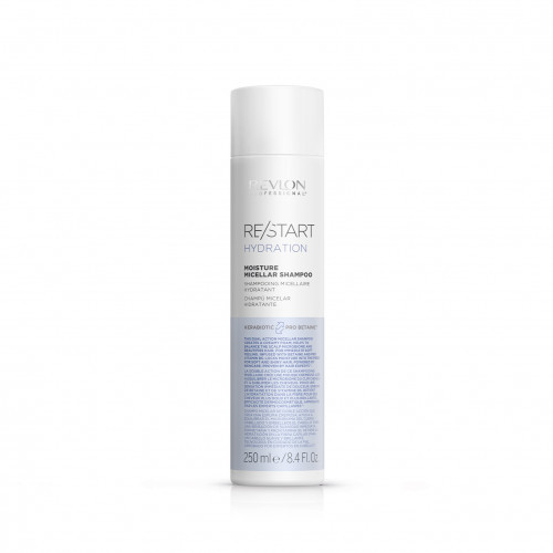Revlon Professional RE/START Hydration Moisture Micellar Shampoo Micelinis drėkinamasis šampūnas, 250ml