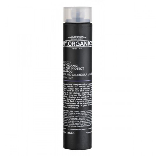 My.Organics My After color shampoo with aloe and calendula Šampūnas po dažymo su alijošiumi ir medetka, 250ml