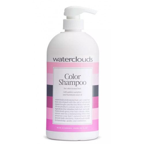 Waterclouds Color Shampoo Dažytų plaukų šampūnas, 1000ml