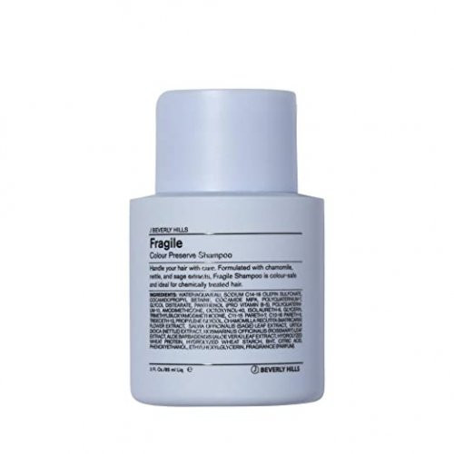 J Beverly Hills Fragile Colour Preserve Shampoo Spalvą saugantis šampūnas trapiems plaukams, 85ml
