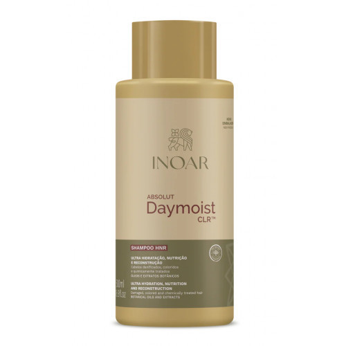 Inoar Daymoist Shampoo Šampūnas chemiškai pažeistiems plaukams, 500ml