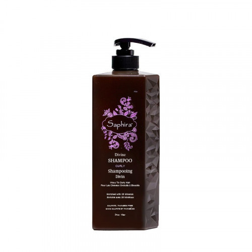 Saphira Divine Shampoo Intensyviai drėkinantis šampūnas garbanotiems plaukams, 1000ml
