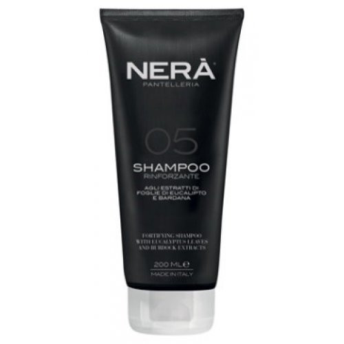 NERA PANTELLERIA 05 Fortifying Shampoo With Eucalyptus Leaves Stiprinamasis šampūnas su eukaliptų ir šaltalankių ekstraktais, 200ml