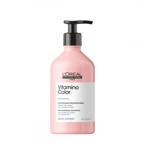 L'Oréal Professionnel Vitamino Color Resveratrol Dažytų plaukų šampūnas, 500ml