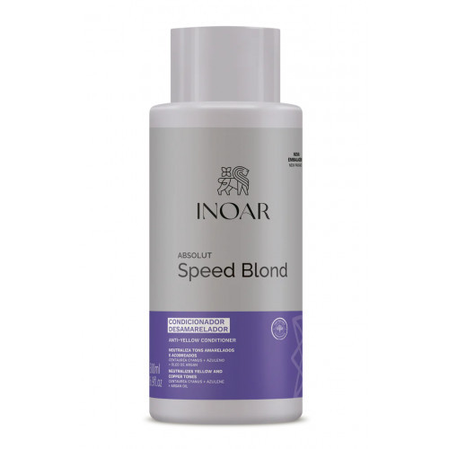 Inoar Absolut Speed Blond Shampoo šampūnas šviesiems plaukamss, 500ml