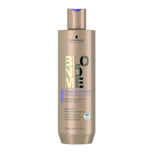 Schwarzkopf Professional BlondMe Cool Blondes Neutralizing Shampoo Neutralizuojantis šampūnas, 300ml