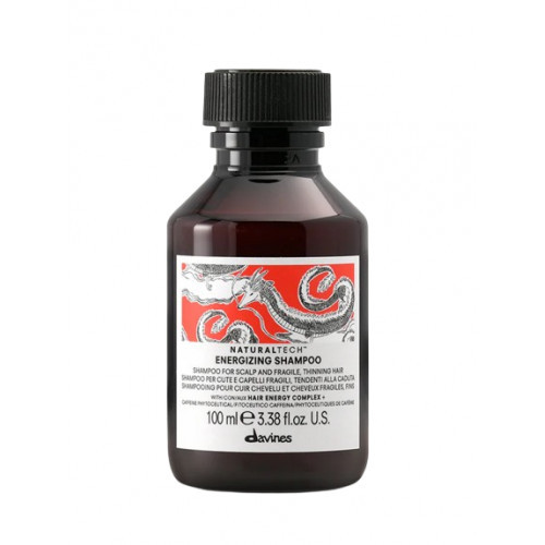 Davines Energizing Shampoo Šampūnas nuo plaukų slinkimo, 100ml