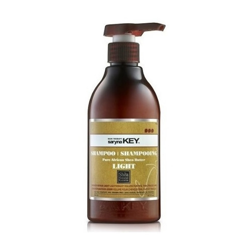 Saryna Key Damage Light Pure African Shea Shampoo Atstatomasis plaukų šampūnas su taukmedžio sviestu, 300ml
