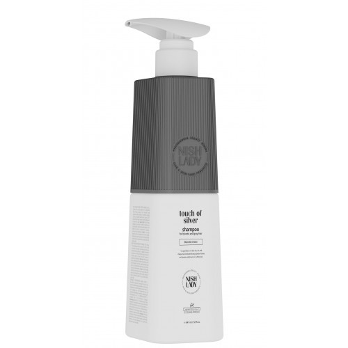 Nishlady Touch Of Silver Shampoo Violetinis šampūnas šviesiems plaukams, 947 ml