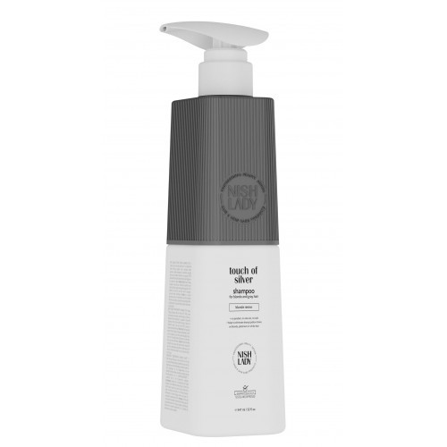 Nishlady Touch Of Silver Shampoo Violetinis šampūnas šviesiems plaukams, 503 ml