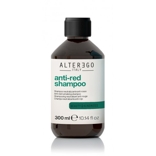 Alter Ego Italy Anti-Red Shampoo Raudonus atspalvius plaukuose neutralizuojantis šampūnas, 300ml