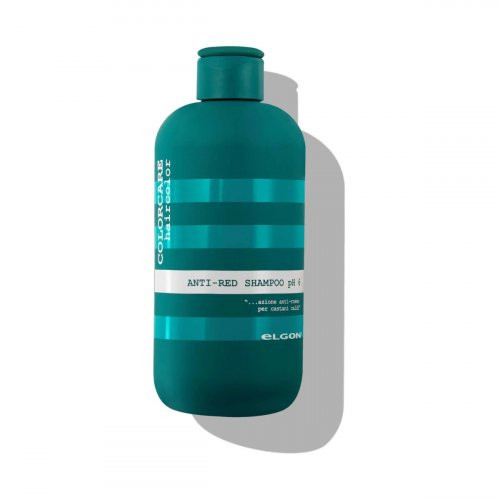 Elgon Colorcare Anti-Red Shampoo pH 6 Šampūnas, šalinantis nepageidaujamą rausvą plaukų atspalvį, 300ml