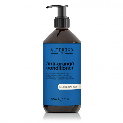 Alter Ego Italy Anti-Orange Conditioner Oranžinius atspalvius plaukuose neutralizuojantis kondicionierius, 950ml