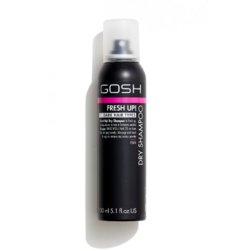 GOSH Copenhagen Dry Shampoo Spray Dark Sausas šampūnas tamsiems plaukams, 150ml
