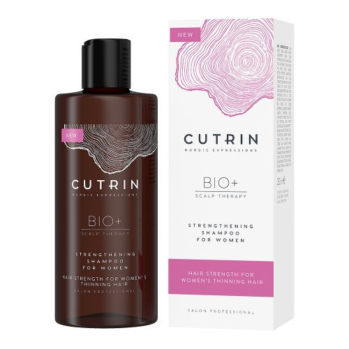 Cutrin BIO+ Strengthening Shampoo Švelniai valantis ir stiprinantis šampūnas, 250ml