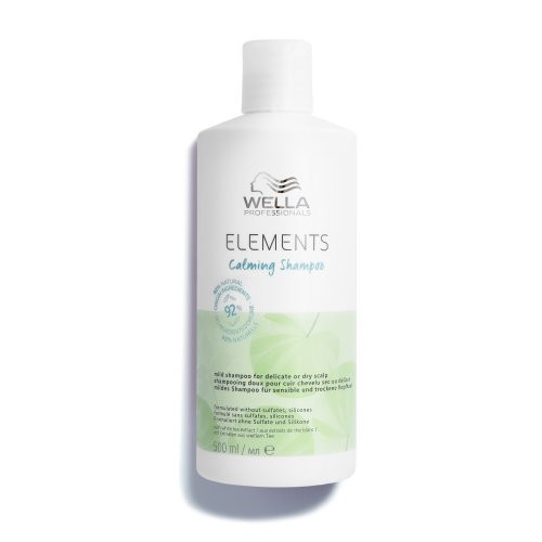 Wella Professionals Elements Calming Shampoo Šampūnas jautriai galvos odai, 500ml