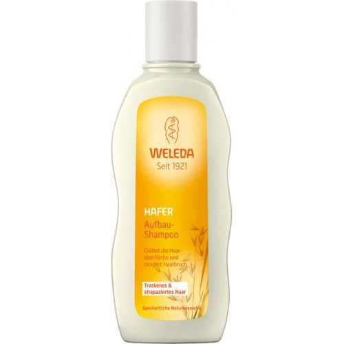 Weleda Oat Replenishing Shampoo Atkuriamasis šampūnas su avižomis, 190ml