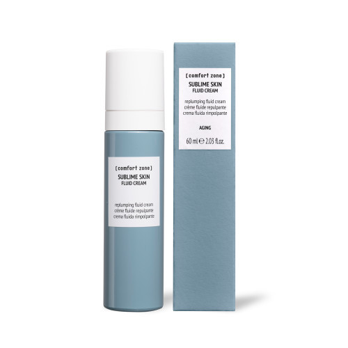 Comfort Zone Sublime Skin Fluid Cream Putlumo suteikiantis stangrinamasis veido kremas-fluidas, 60ml