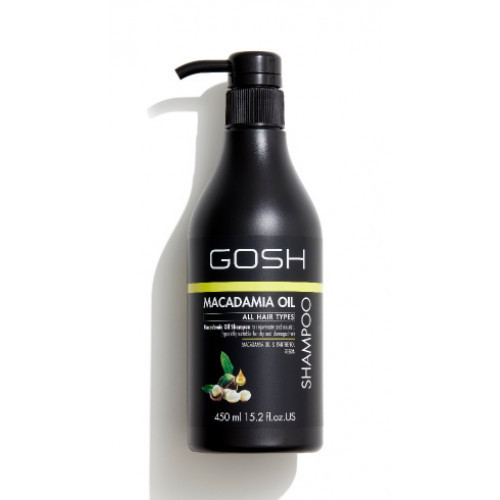 GOSH Copenhagen Macadamia Oil Hair Shampo Maitinantis šampūnas, 450ml