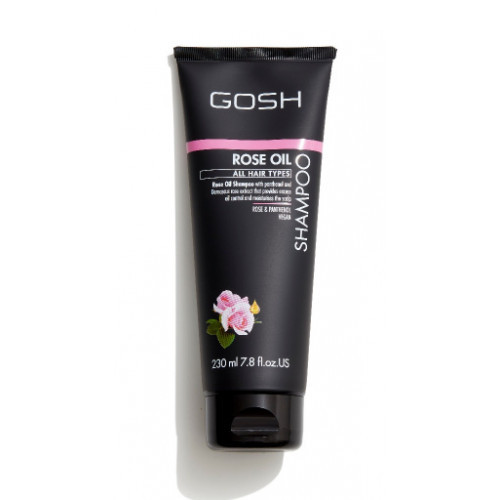GOSH Copenhagen Rose Oil Hair Shampoo Atkuriamasis šampūnas, 230ml