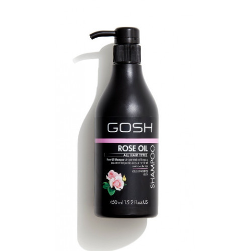 GOSH Copenhagen Rose Oil Hair Shampoo Atkuriamasis šampūnas, 450ml