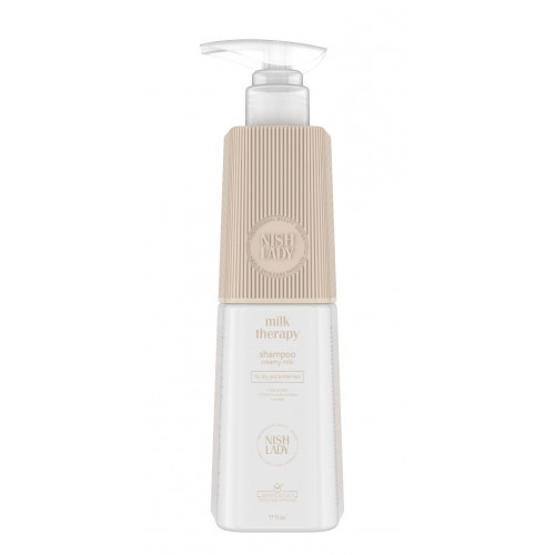 Nishlady Milk Therapy Shampoo Šampūnas sausiems plaukams, 503 ml