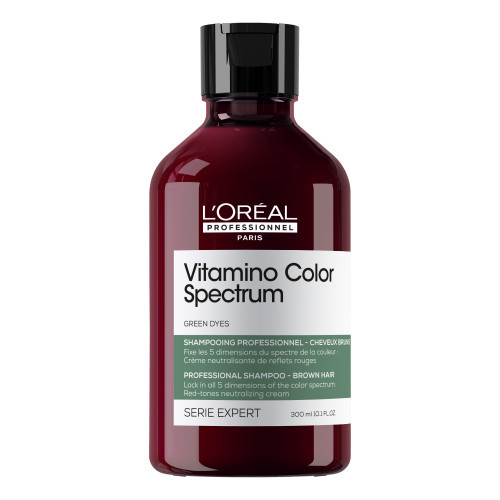 L'Oréal Professionnel Vitamino Color Spectrum Red Tones Neutralizing Shampoo Raudonus atspalvius neutralizuojantis šampūnas, 300ml
