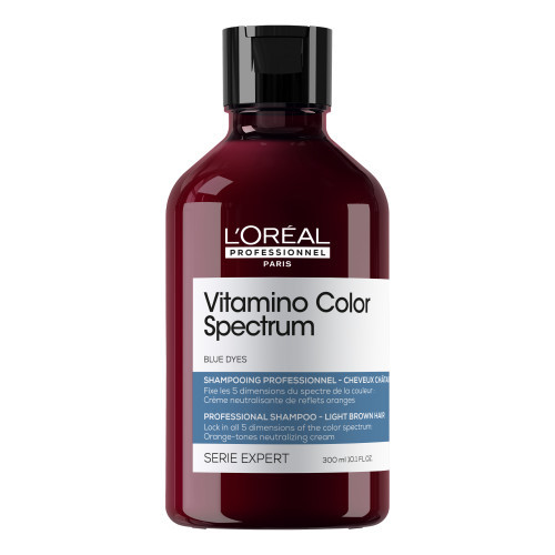 L'Oréal Professionnel Vitamino Color Spectrum Orange Tones Neutralizing Shampoo Oranžinius atspalvius neutralizuojantis šampūnas, 300ml