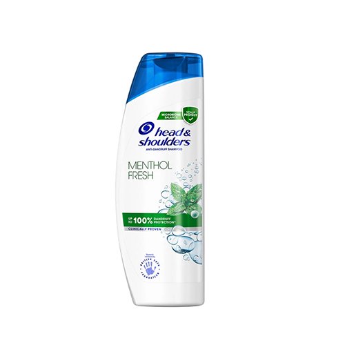 Plaukų šampūnas HEAD & SHOULDERS MENTHOL FRESH, 400 ml