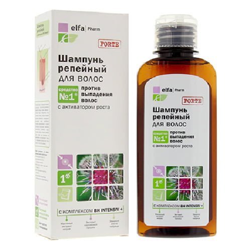 Plaukų šampūnas nuo plaukų slinkimo ELFA PHARM, 200 ml