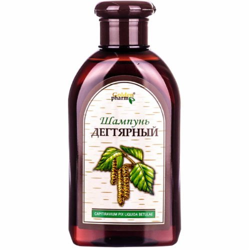 Plaukų šampūnas nuo pleiskanų GOLDEN PHARM, 250 ml