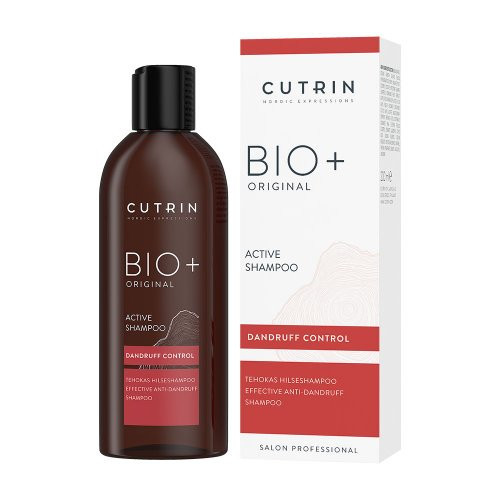 Cutrin BIO+ Original Active Shampoo Dandruff Control Šampūnas nuo pleiskanų, 200ml