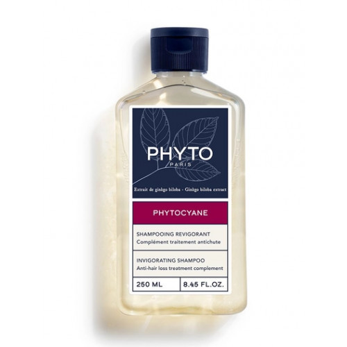 Phyto Phytocyane-Women Invigorating Shampoo Anti Hair Loss Šampūnas moterims nuol plaukų slinkimo, 250ml