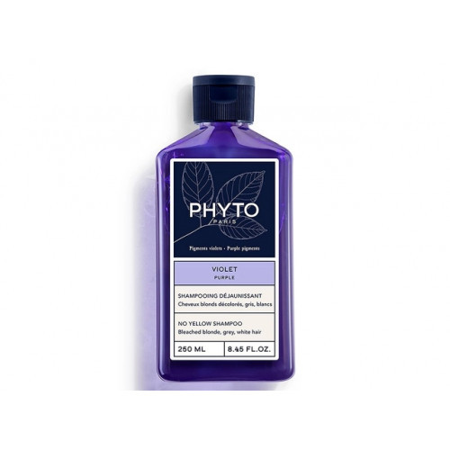 Phyto Purple No Yellow Shampoo Šampūnas šviesintiems plaukams, 250ml