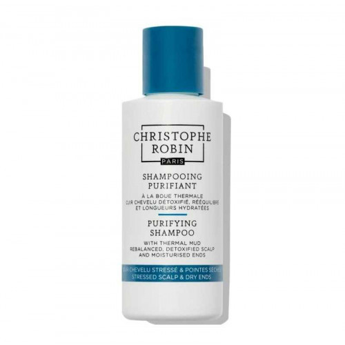 Christophe Robin Purifying Shampoo Valantis šampūnas su terminiu moliu, 75ml