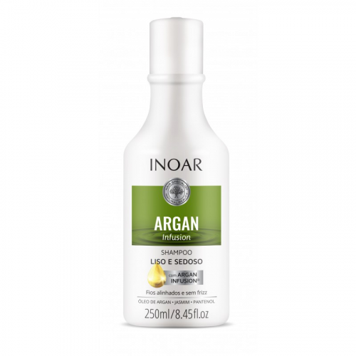 Inoar Glotninantis šampūnas Argan Infusion Smooth and Silky Shampoo 250ml