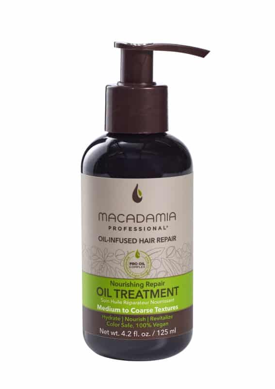 Maitinamasis, drėkinamasis aliejus sausiems plaukams Macadamia Nourishing Repair Oil Treatment MAM400100, 125 ml