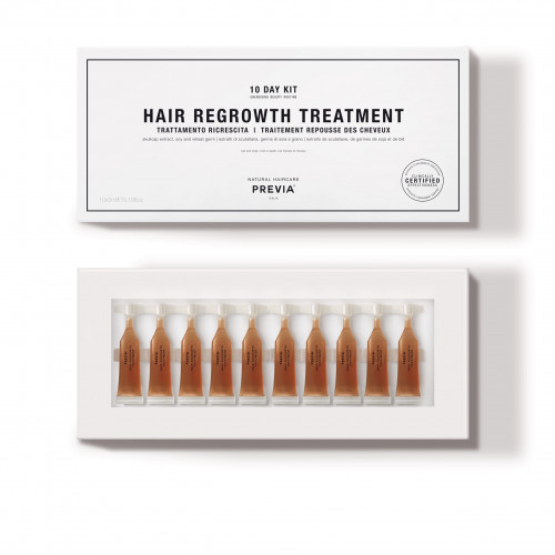 PREVIA Hair Regrowth Treatment Kraujotaką skatinančios ampulės, 10x3ml