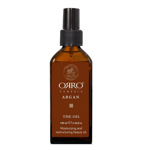 ORRO VENEZIA Atstatantis plaukų aliejus Argan Moisturizing And Restructuring Beauty Oil 100ml
