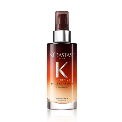 Kérastase Nutritive 8h Magic Night Serum Naktinis, intensyviai maitinantis serumas sausiems plaukams, 90ml