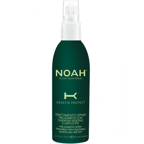 Noah Keratin Protect Pre-Shampoo Spray Atkuriamasis plaukų purškiklis su augaliniu keratinu, 100ml