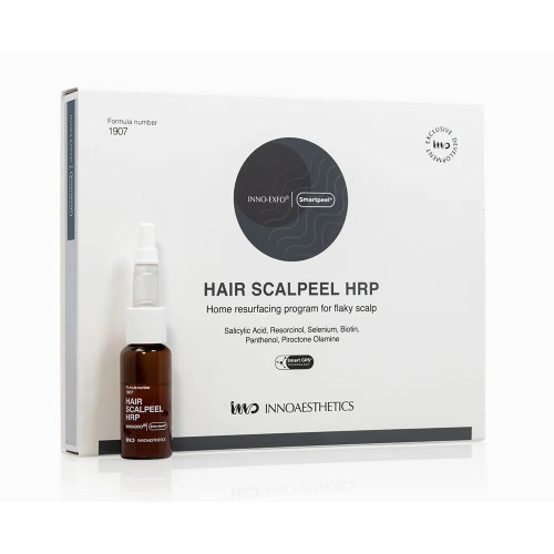 Innoaesthetics Hair Scalpeel HRP Rūgštinė programa pleiskanojančiai galvos odai, 4x8ml