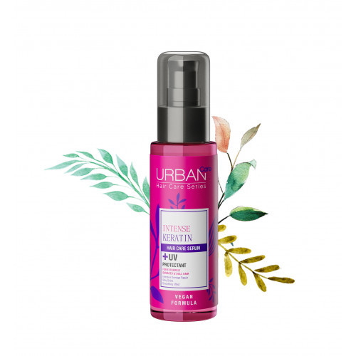 Urban Care Intense Keratin Hair Serum Serumas plaukams su keratinu, 75ml