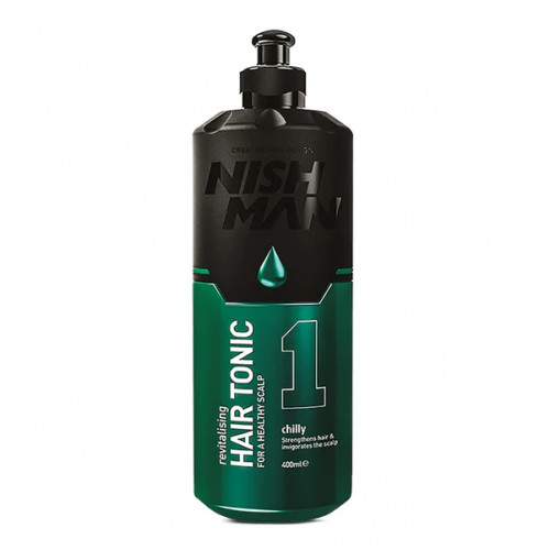 Nishman Revitalising Hair Tonic N.1 Chilly Plaukų tonikas, 400ml