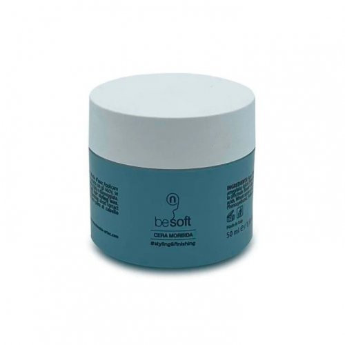 Naturalmente Be Soft Wax Lengvos fiksacijos plaukų vaškas, 50ml